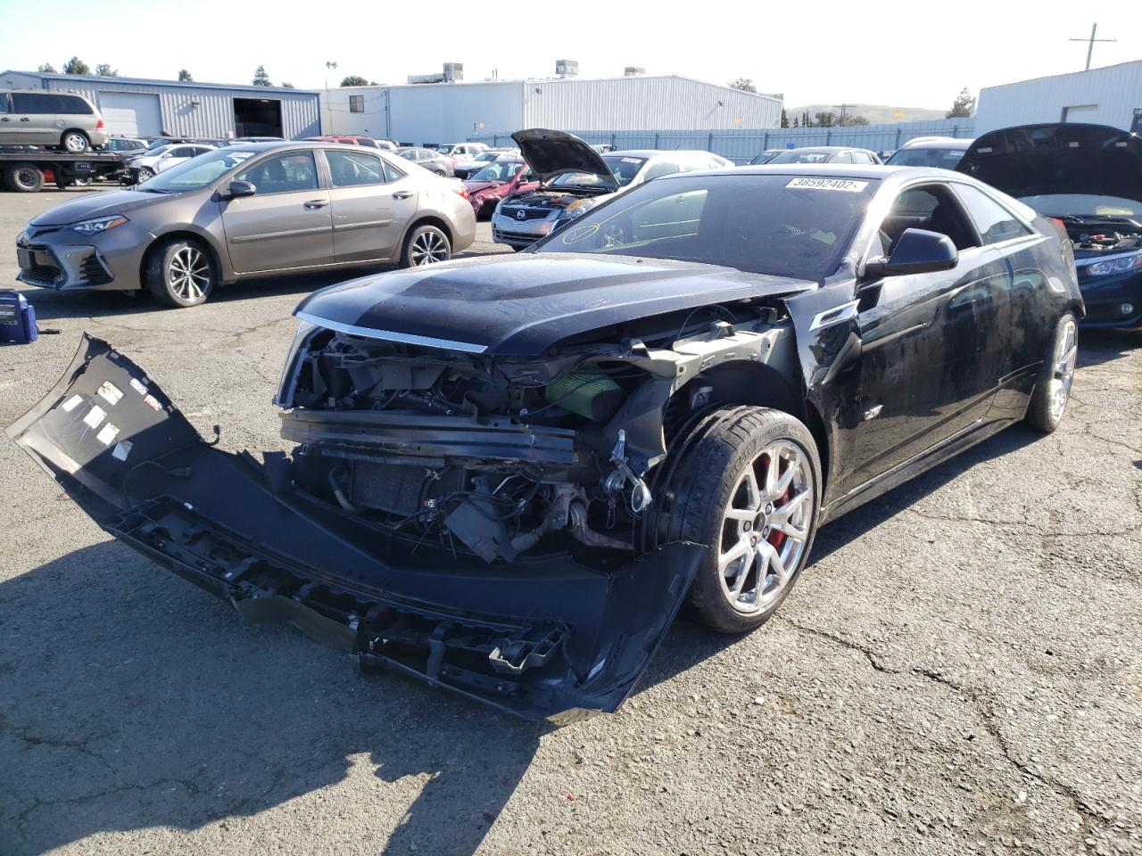 Photo 2 from auction – 2014 CADILLAC CTS-V with VIN 1G6DV1EP5E0183565