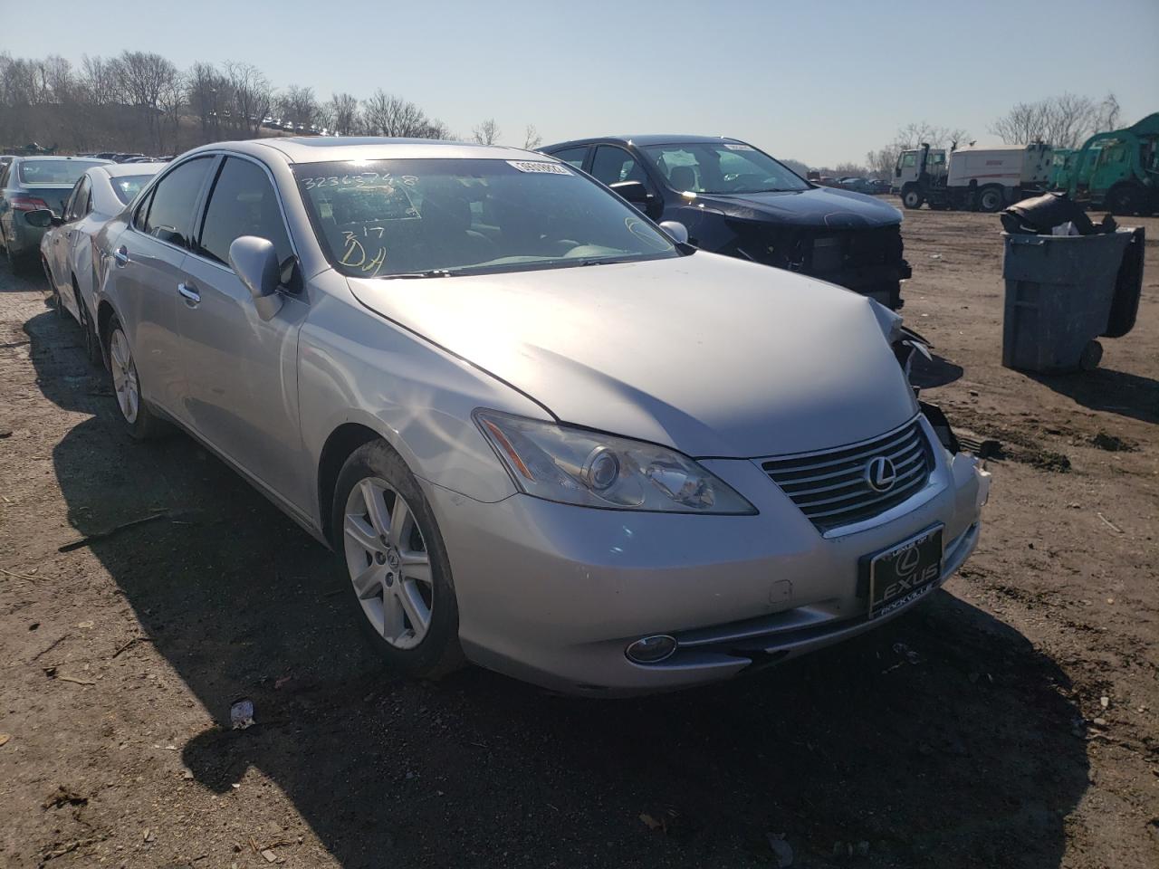 LEXUS ES 350 2008 with VIN JTHBJ46G182192965 - Photo from auction