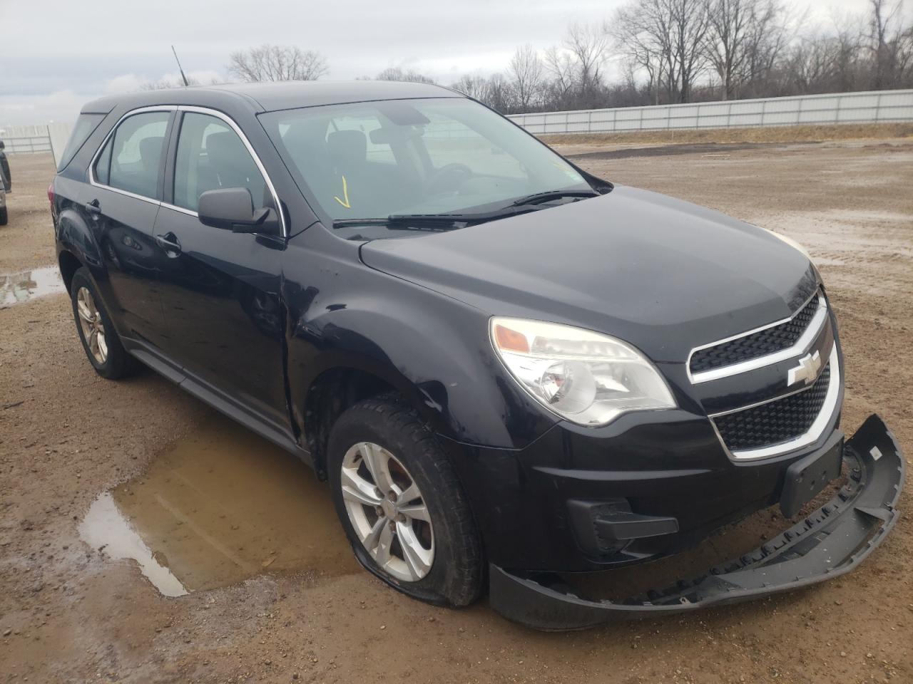 CHEVROLET EQUINOX LS 2012 with VIN 2GNFLCEK2C6166181 - Photo from auction