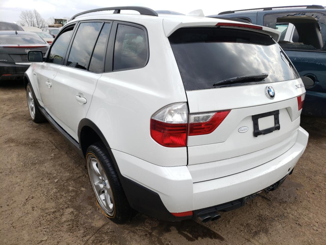 Photo 3 from auction – 2007 BMW X3 3.0SI with VIN WBXPC93497WF06402