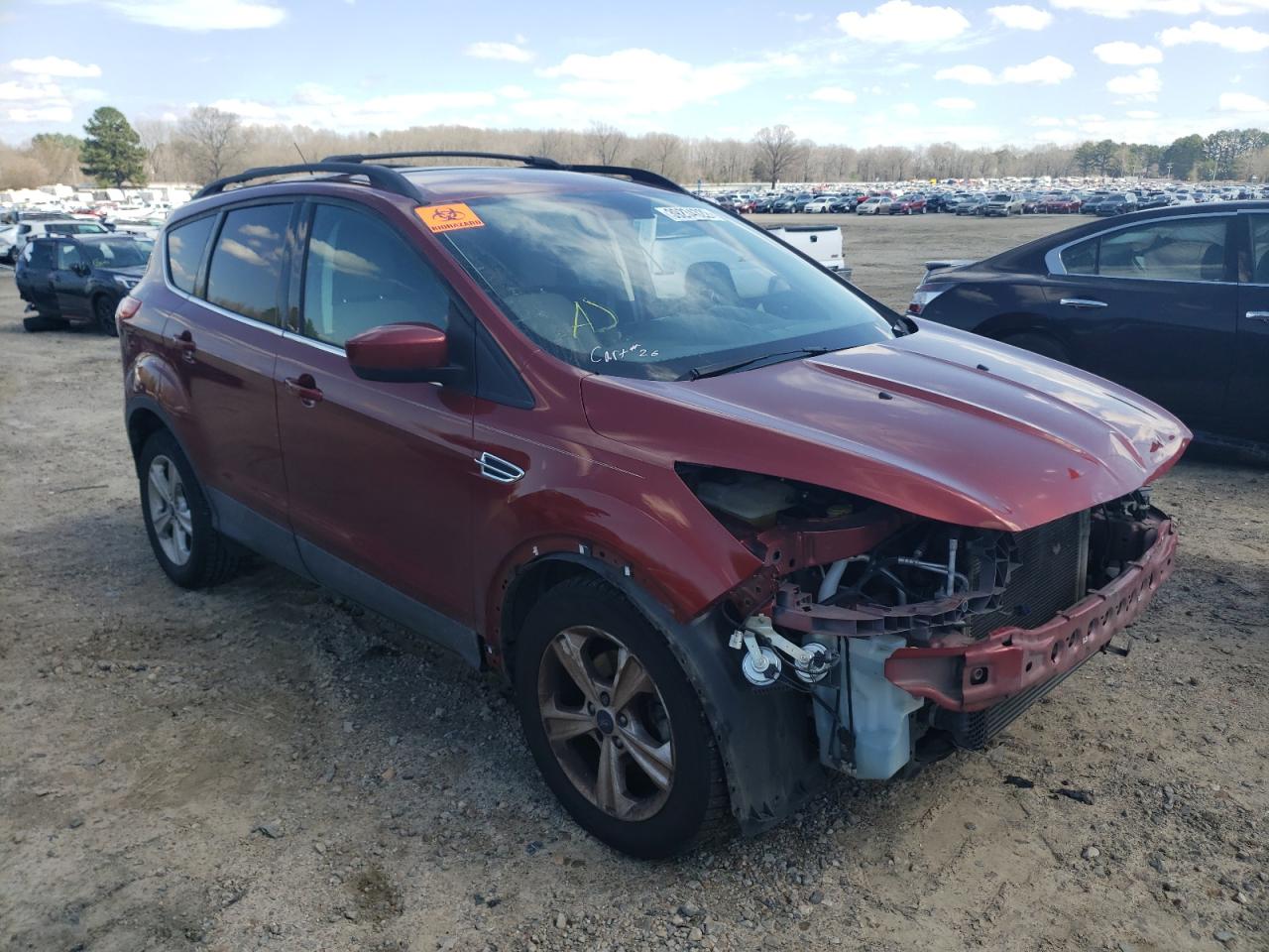 FORD ESCAPE 2014 with VIN 1FMCU0GX7EUB22712 - Photo from auction