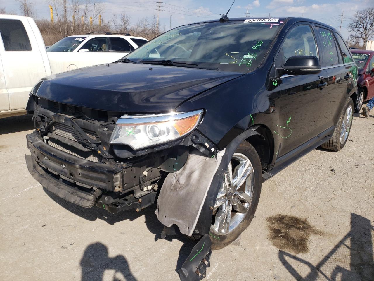 Photo 2 from auction – 2012 FORD EDGE LIMIT with VIN 2FMDK3K93CBA03630
