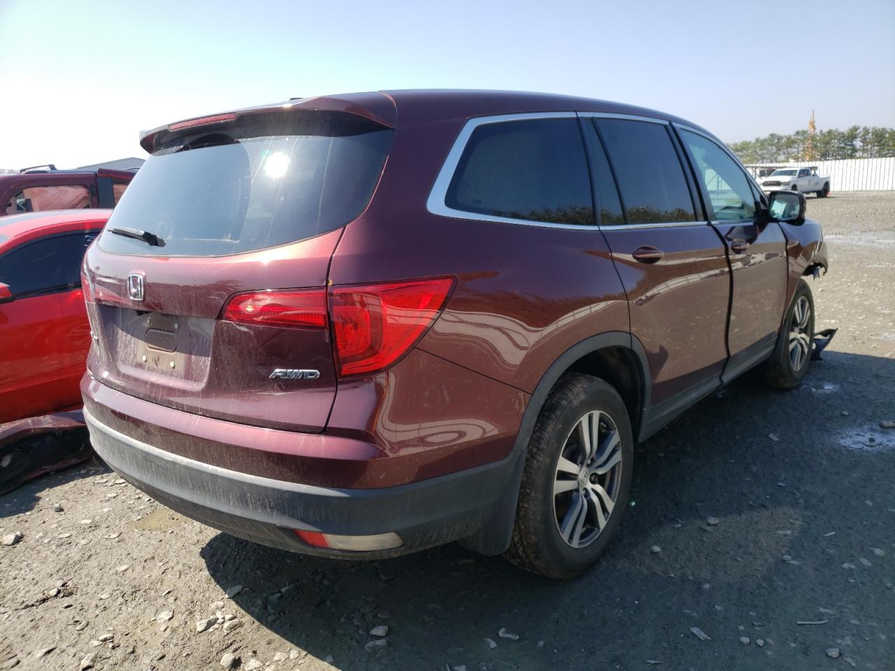 Photo 4 from auction – 2018 HONDA PILOT EXL with VIN 5FNYF6H53JB023893