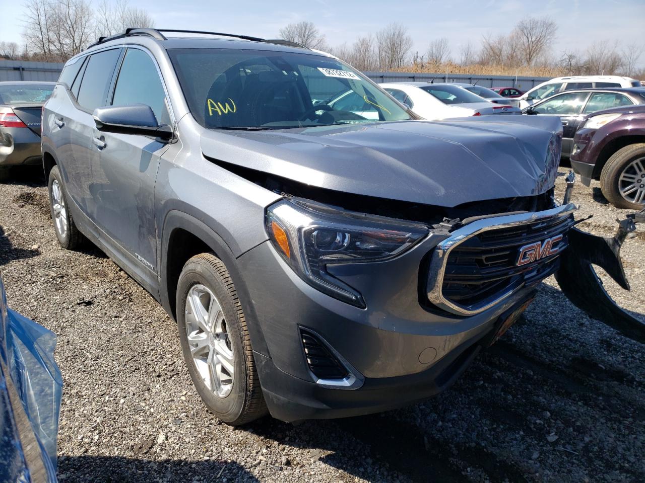 Фото 1 с аукциона – 2020 GMC TERRAIN SL с VIN 3GKALTEVXLL217620
