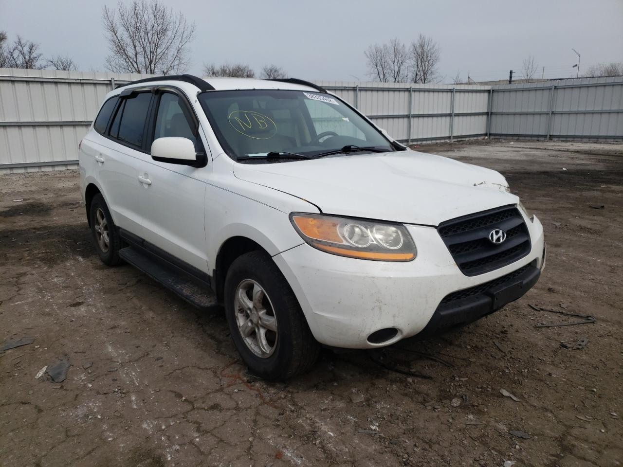 Photo 1 from auction – 2008 HYUNDAI SANTA FE G with VIN 5NMSG13D88H190604