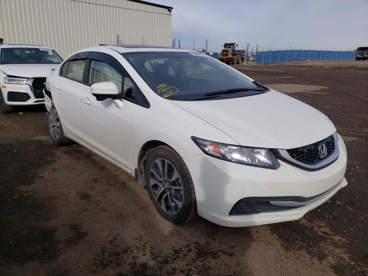 HONDA CIVIC LX 2015 with VIN 2HGFB2F50FH023240 - Photo from auction