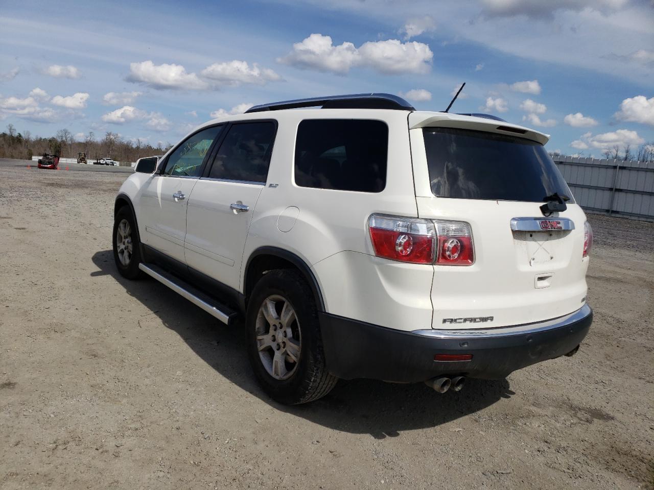 Photo 3 from auction – 2009 GMC ACADIA SLT with VIN 1GKEV23D39J217913