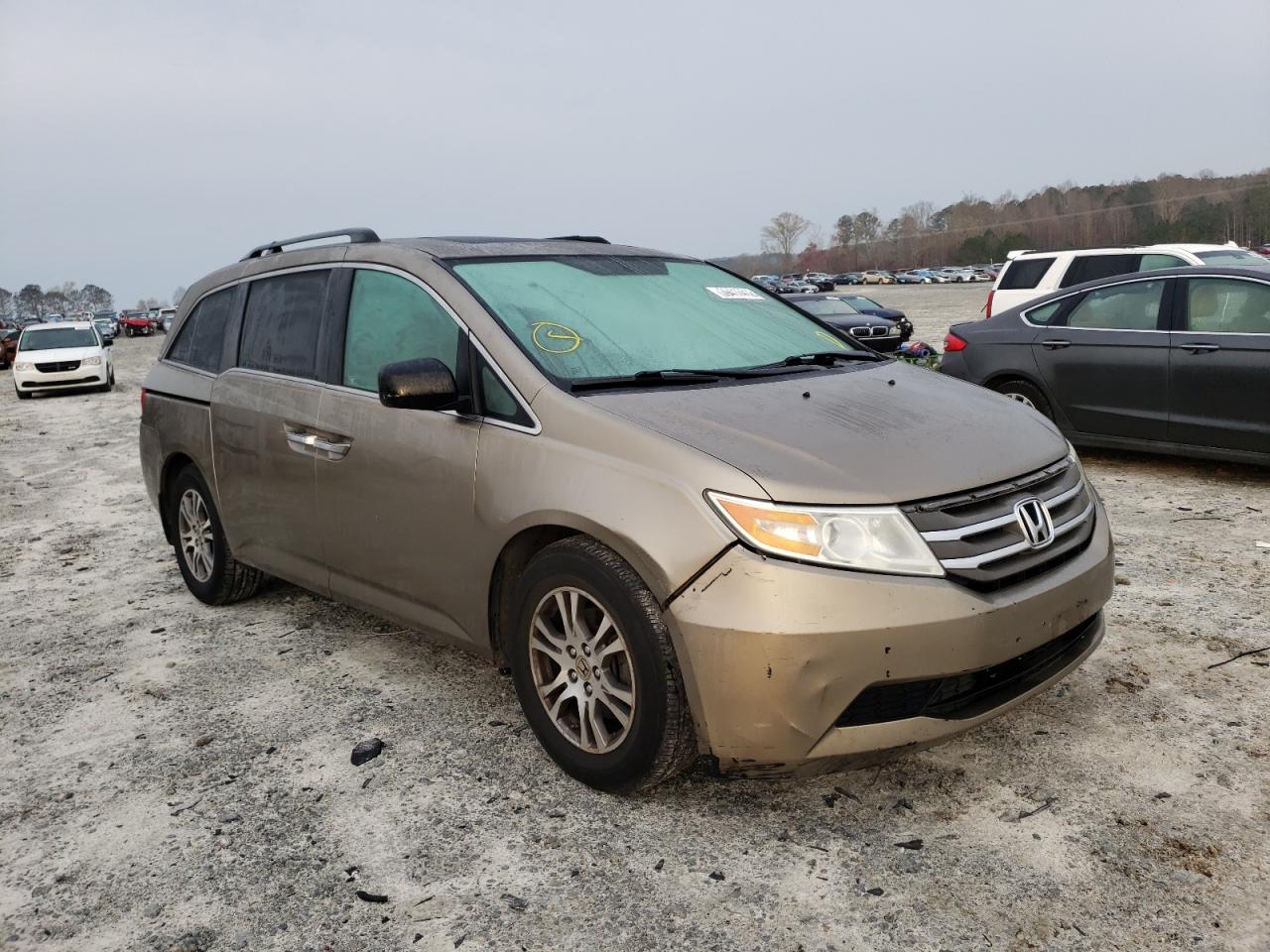 HONDA ODYSSEY EX 2012 with VIN 5FNRL5H66CB052131 - Photo from auction