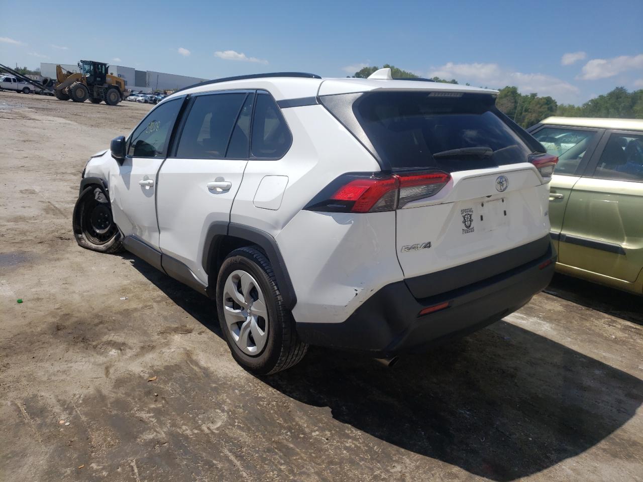 Photo 3 from auction – 2021 TOYOTA RAV4 LE with VIN 2T3H1RFV8MC100664