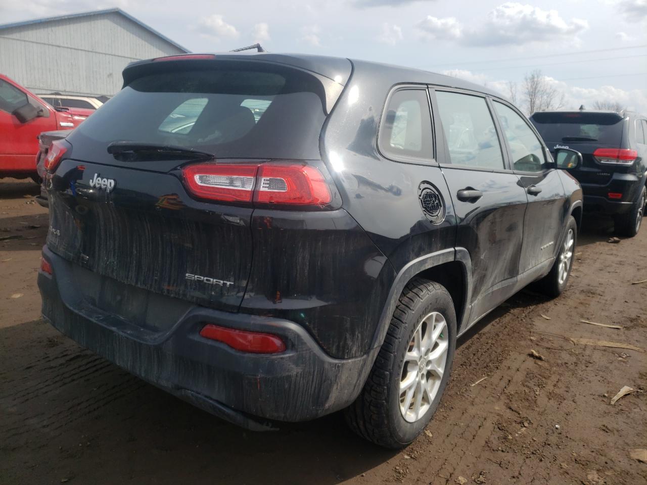 Photo 4 from auction – 2014 JEEP CHEROKEE S with VIN 1C4PJMAB7EW190094
