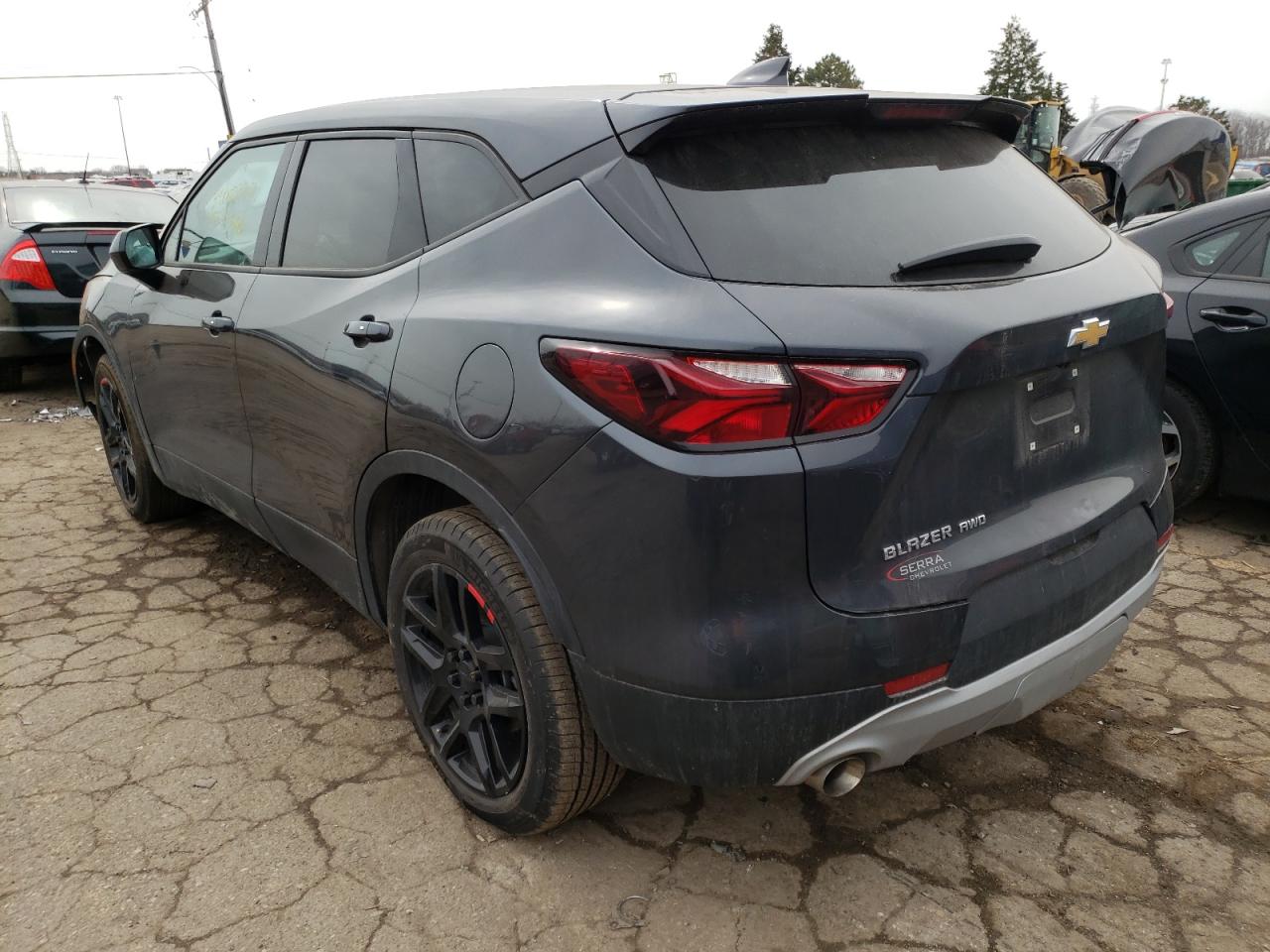 Photo 3 from auction – 2021 CHEVROLET BLAZER 2LT with VIN 3GNKBHRS8MS566208