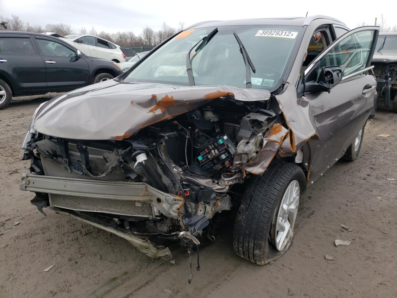 Photo 2 from auction – 2016 HONDA CR-V EXL with VIN 5J6RM4H7XGL071410