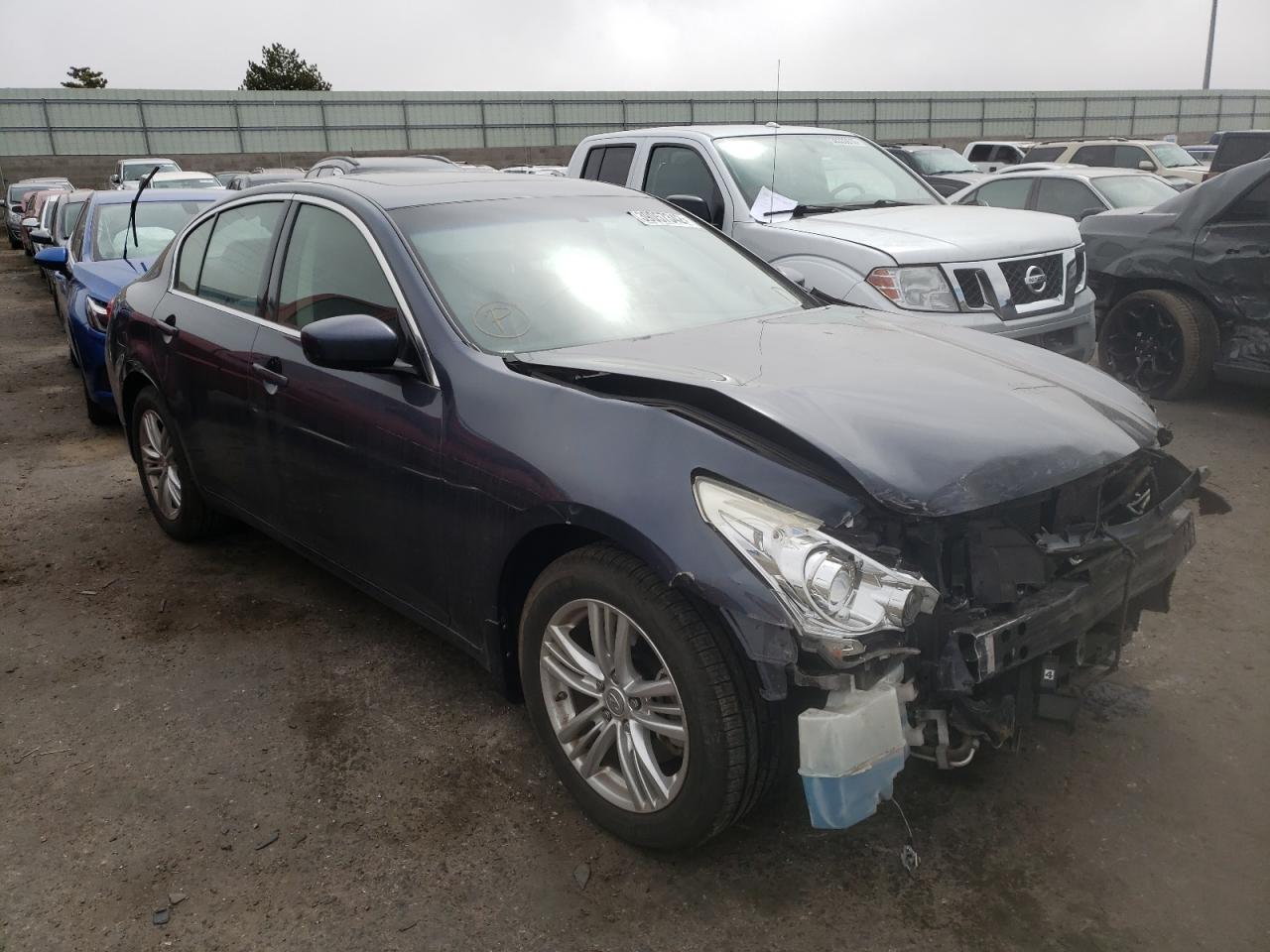 INFINITI G37 2011 with VIN JN1CV6AR0BM402971 - Photo from auction