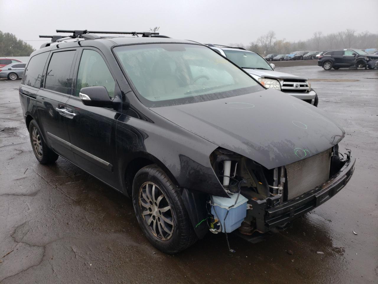 KIA SEDONA EX 2011 with VIN KNDMH4C74B6399232 - Photo from auction