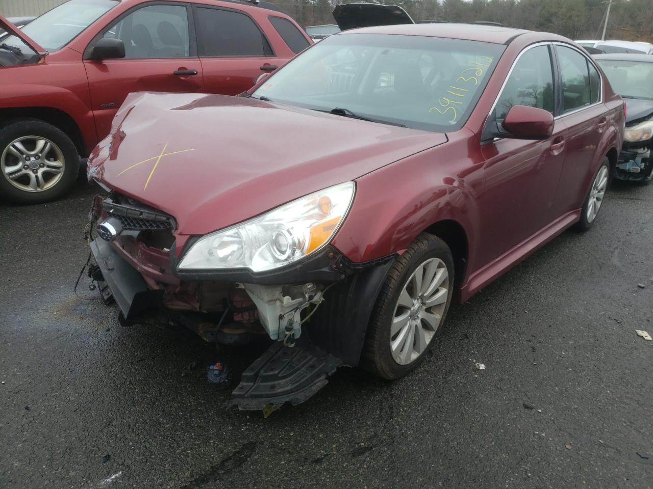 Photo 2 from auction – 2012 SUBARU LEGACY 2.5 with VIN 4S3BMBK6XC3043239