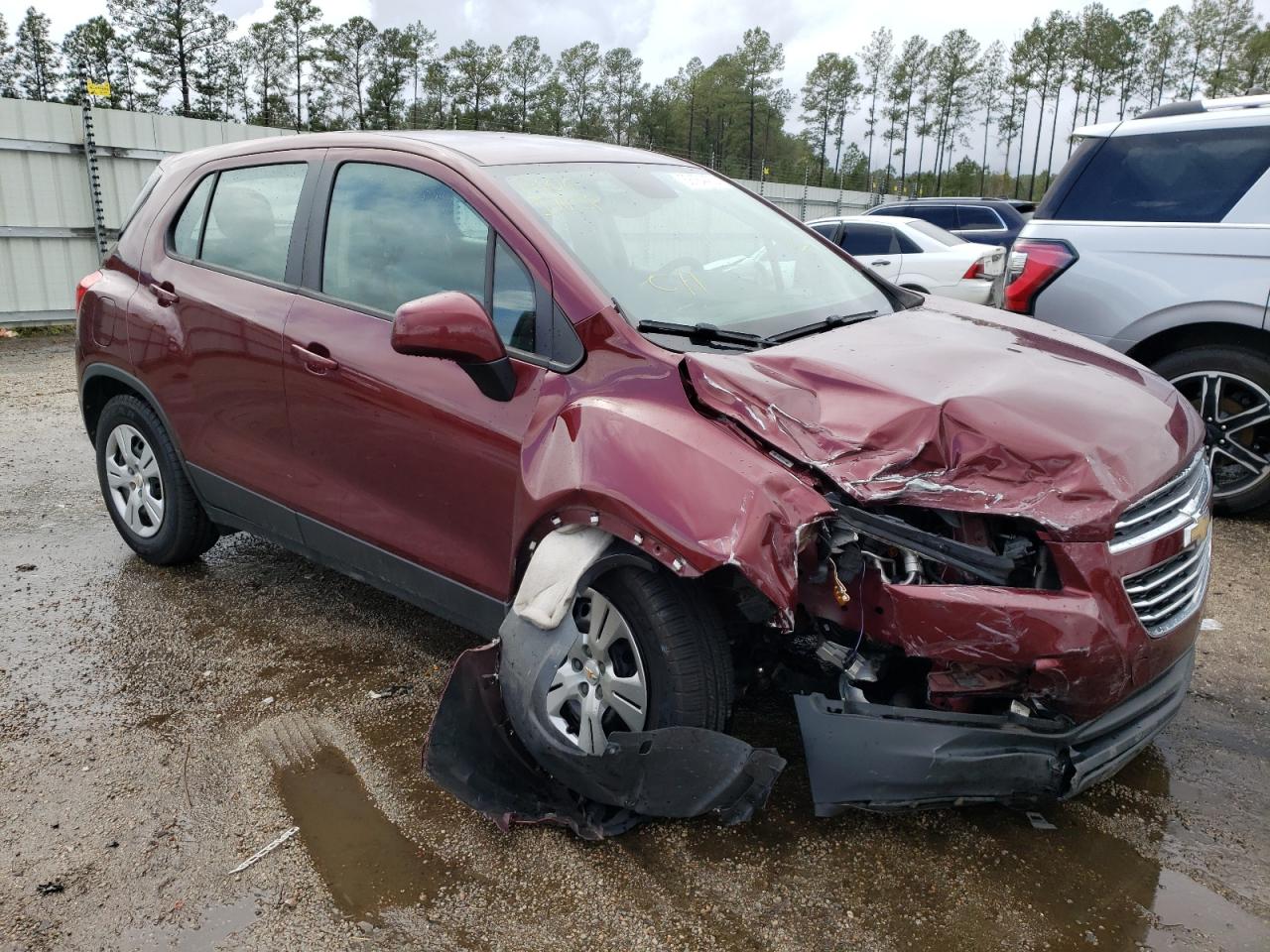 Foto 1 de la subasta – 2016 CHEVROLET TRAX LS con VIN 3GNCJKSB5GL256398