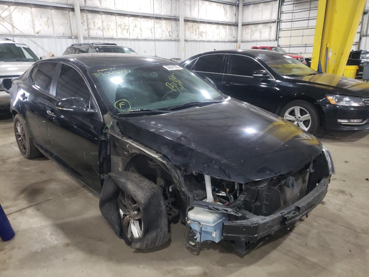KIA OPTIMA LX 2012 with VIN 5XXGM4A7XCG066578 - Photo from auction