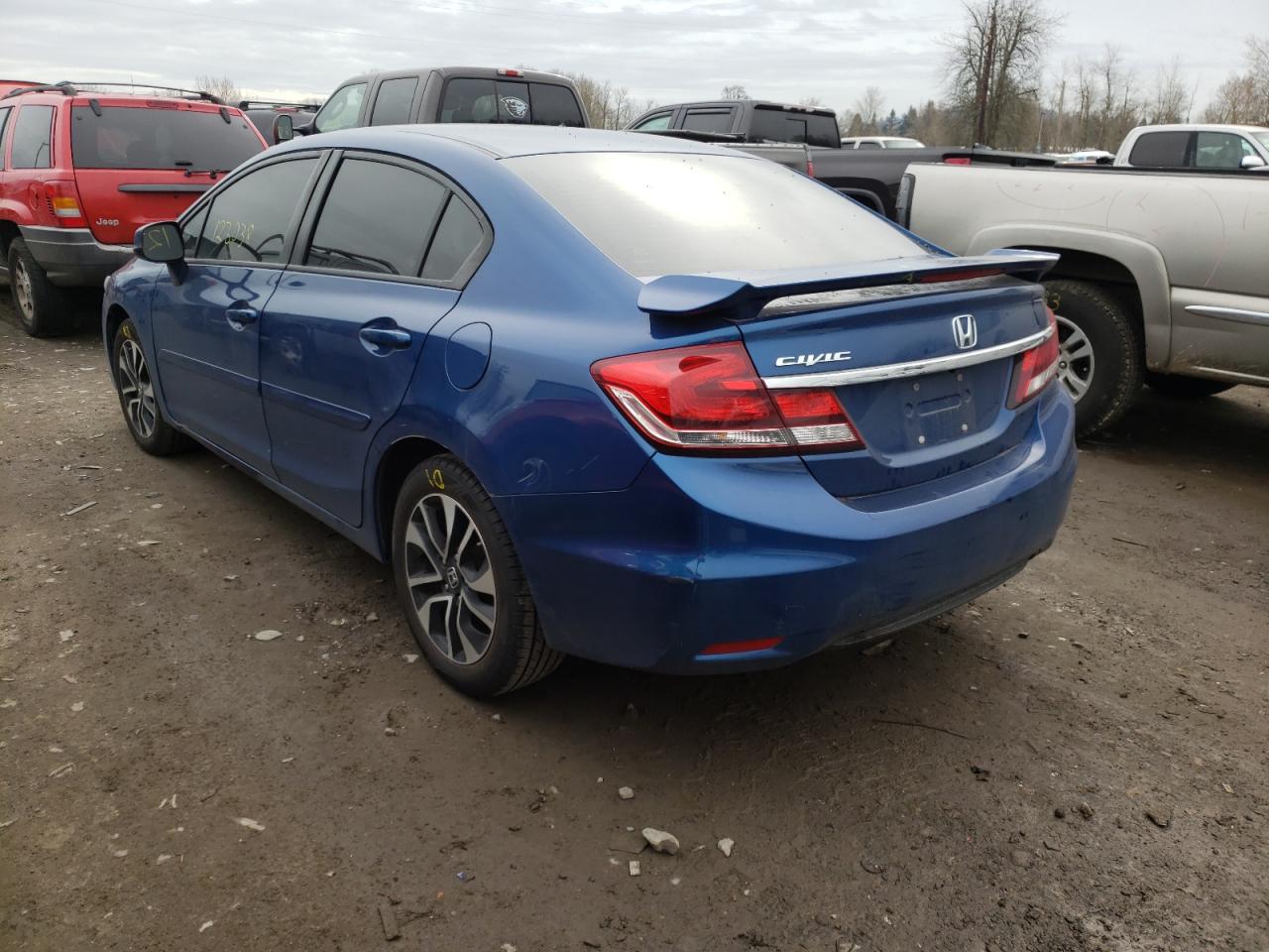 Photo 3 from auction – 2013 HONDA CIVIC EX with VIN 19XFB2F86DE065428