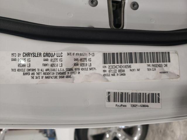 Photo 10 from auction – 2014 DODGE CHARGER R/ with VIN 2C3CDXCT4EH102506