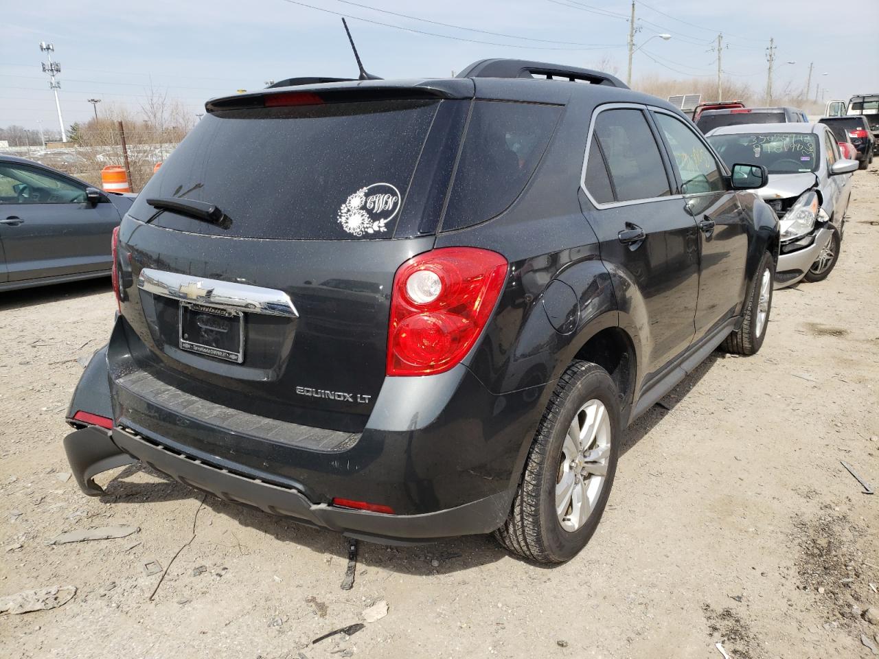 Photo 4 from auction – 2014 CHEVROLET EQUINOX LT with VIN 2GNALBEK7E6365606