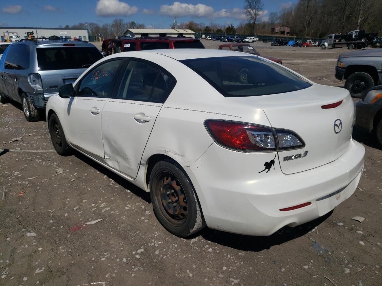 Photo 3 from auction – 2012 MAZDA 3 I with VIN JM1BL1UF6C1609502
