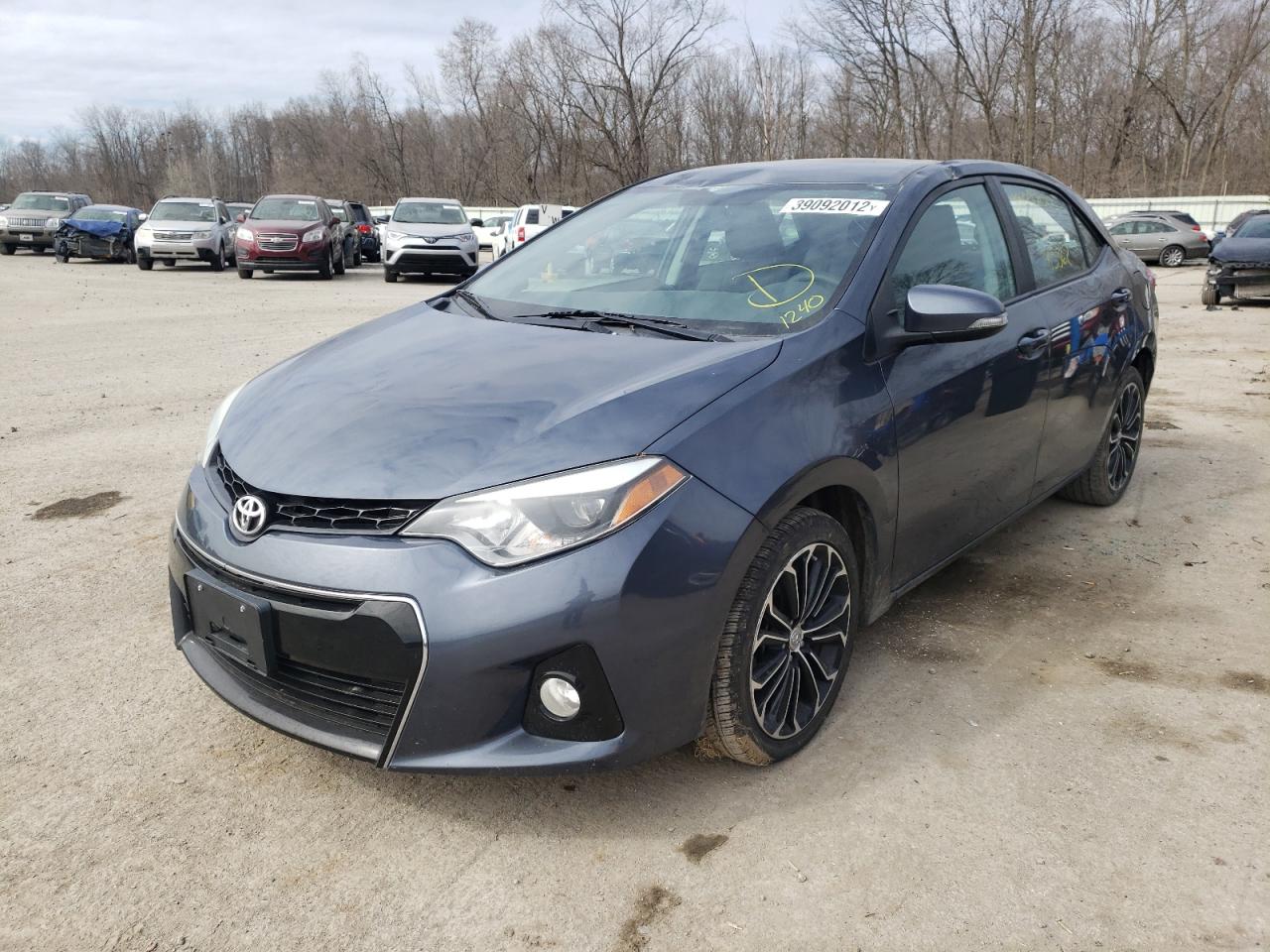 Photo 2 from auction – 2014 TOYOTA COROLLA L with VIN 5YFBURHE1EP114152