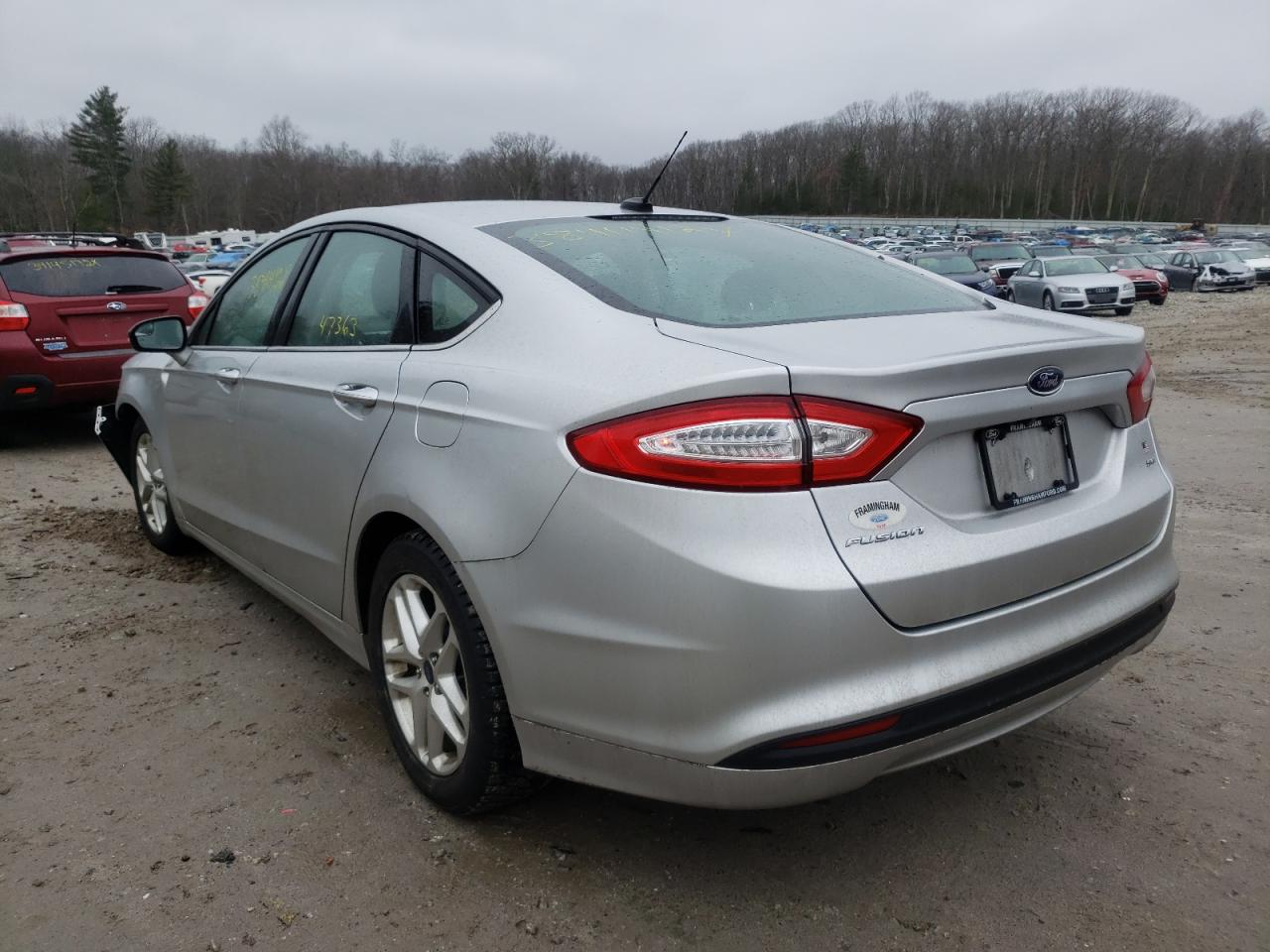 Photo 3 from auction – 2015 FORD FUSION SE with VIN 3FA6P0H75FR302485