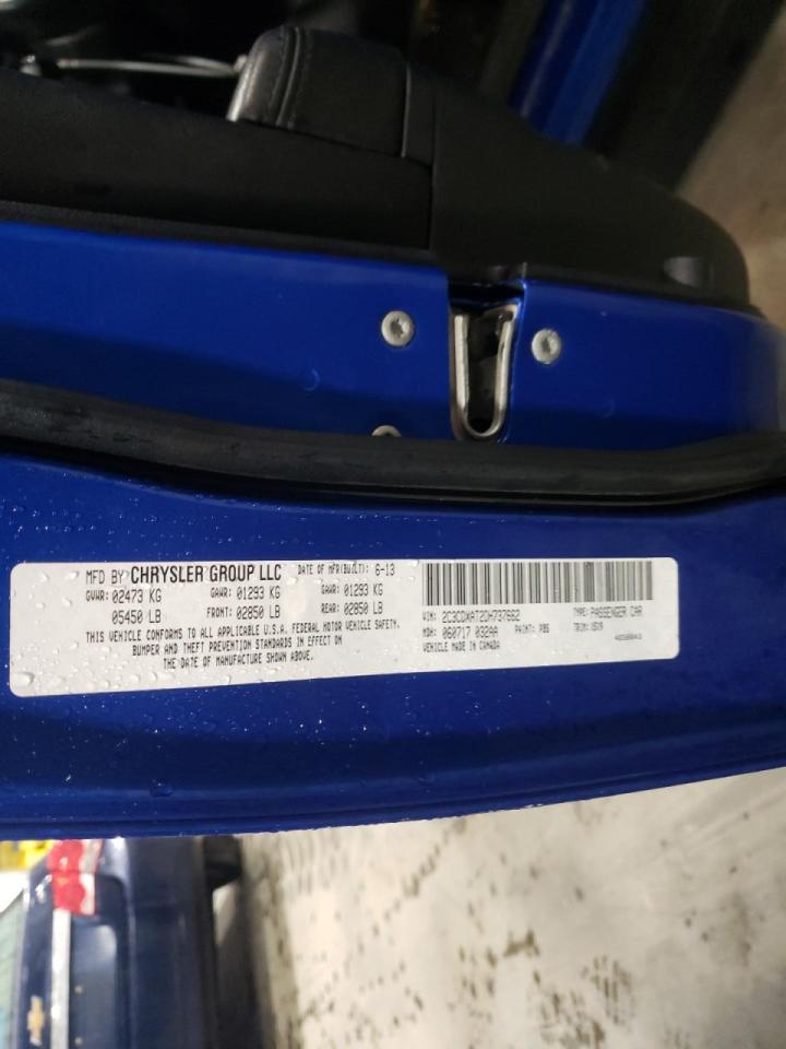 Photo 10 from auction – 2013 DODGE CHARGER with VIN 2C3CDXAT2DH737662