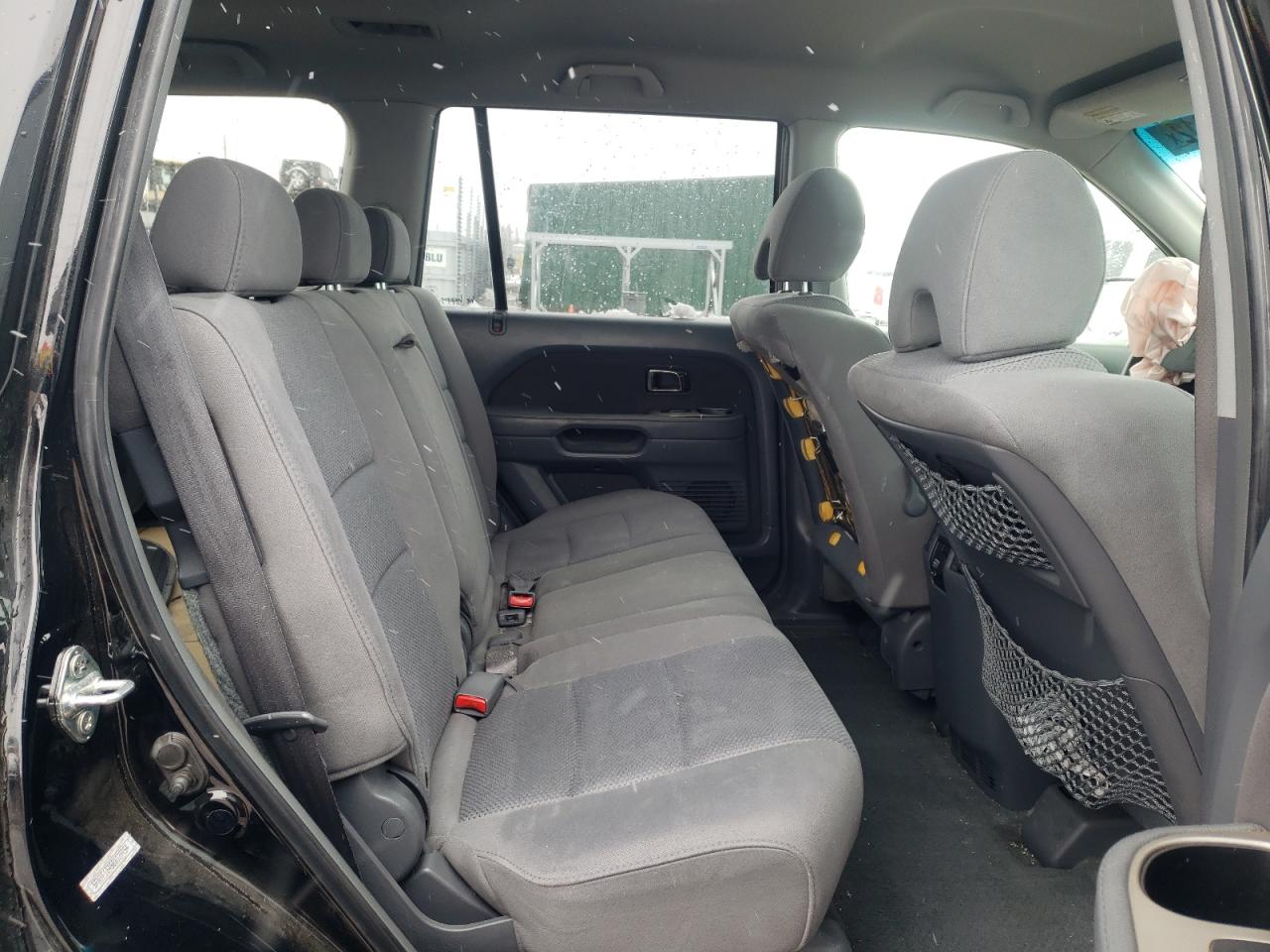 Photo 6 from auction – 2008 HONDA PILOT EX with VIN 5FNYF18458B039954