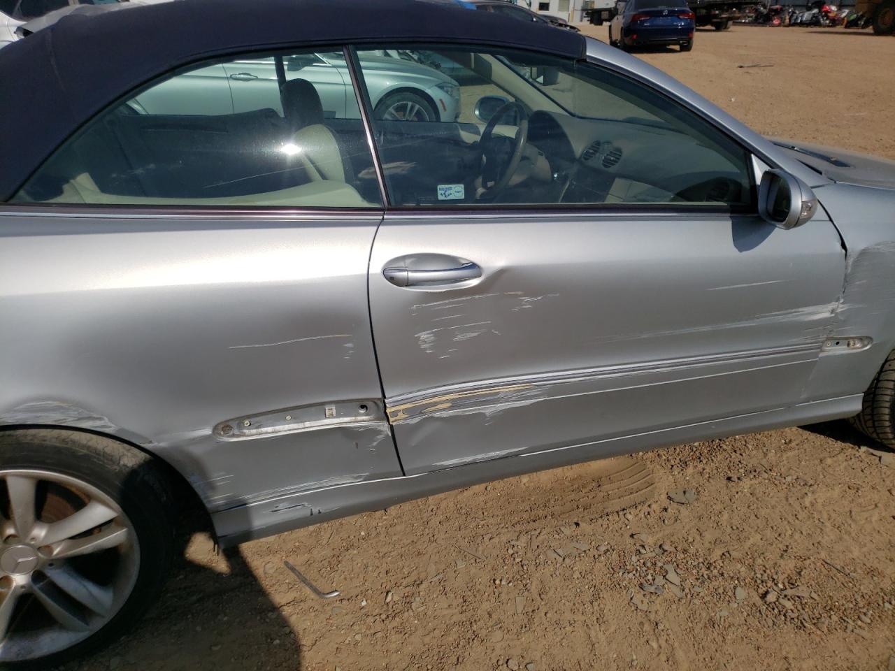 Photo 9 from auction – 2007 MERCEDES-BENZ CLK 350 with VIN WDBTK56F57T083531