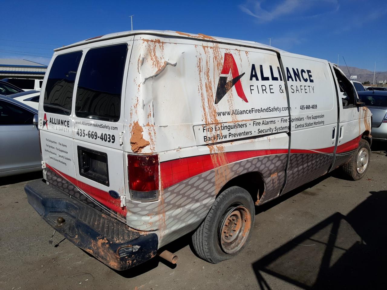 Photo 4 from auction – 2008 FORD ECONOLINE with VIN 1FTNE14W58DA37674