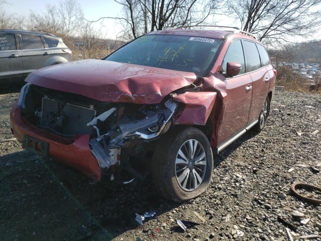 Photo 2 from auction – 2017 NISSAN PATHFINDER with VIN 5N1DR2MM3HC633307