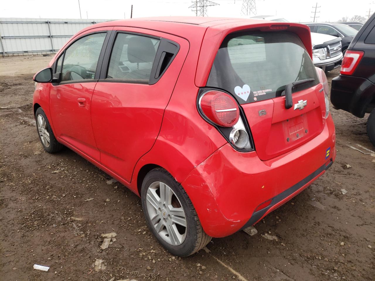 Photo 3 from auction – 2013 CHEVROLET SPARK with VIN KL8CD6S95DC504475