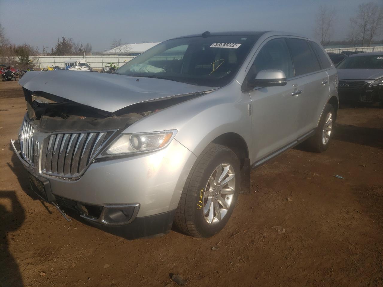 Photo 2 from auction – 2013 LINCOLN MKX with VIN 2LMDJ8JK3DBL31169