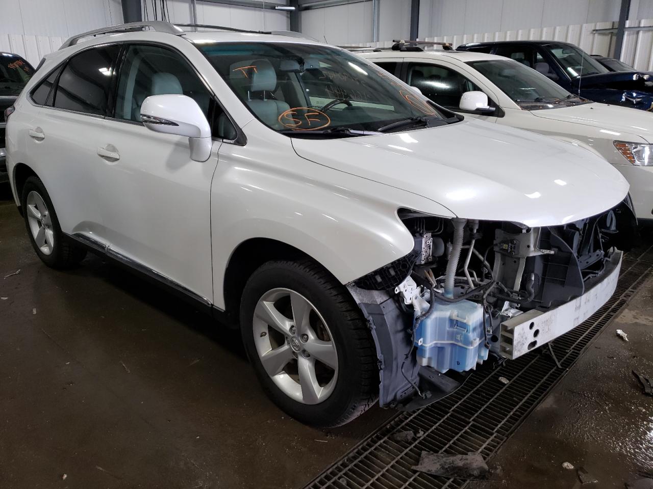LEXUS RX 350 2011 with VIN JTJBK1BAXB2015186 - Photo from auction