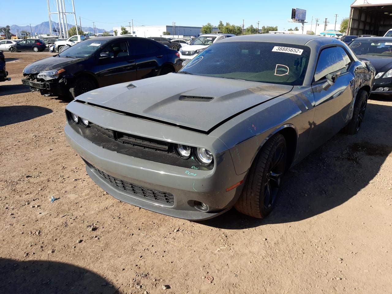 Photo 2 from auction – 2017 DODGE CHALLENGER with VIN 2C3CDZAG4HH573092