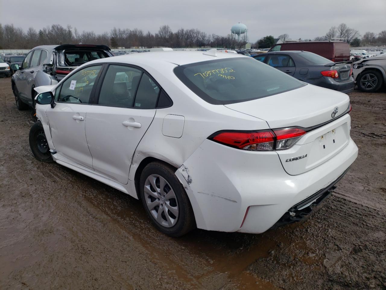 Photo 3 from auction – 2021 TOYOTA COROLLA LE with VIN 5YFEPMAE4MP230543