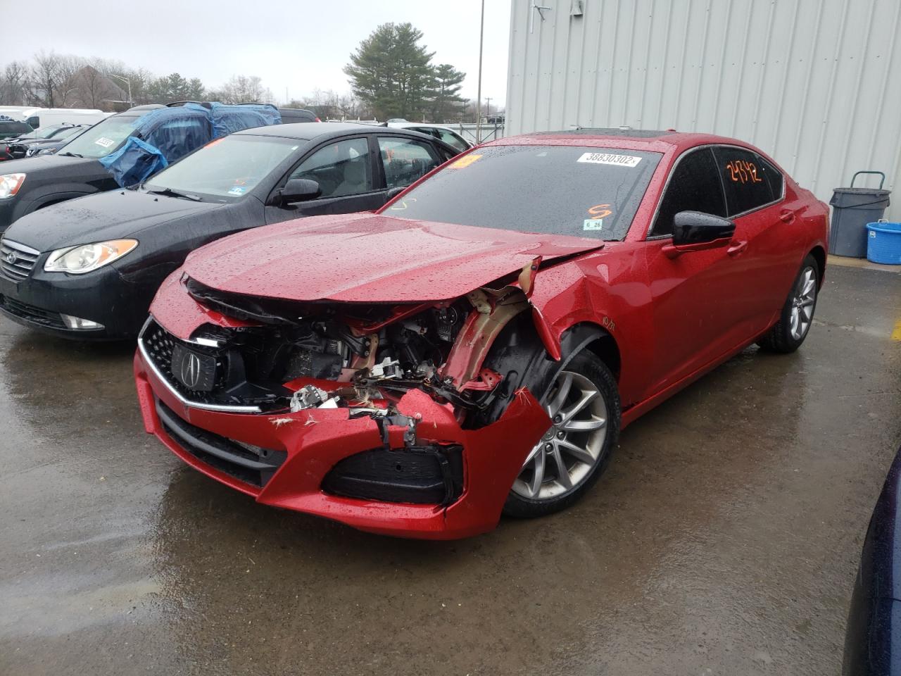 Photo 2 from auction – 2021 ACURA TLX with VIN 19UUB5F32MA011612