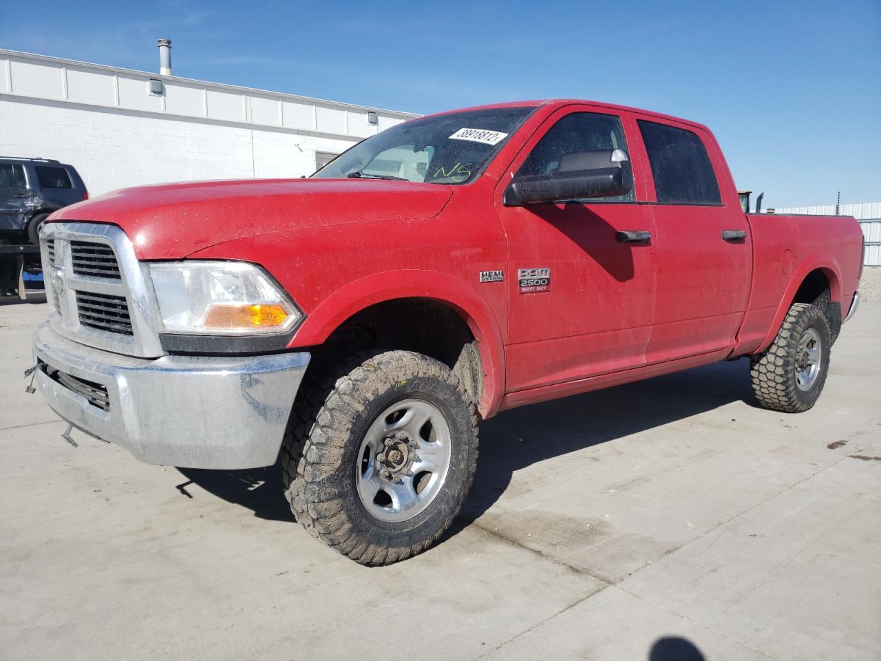 Photo 2 from auction – 2011 DODGE RAM 2500 with VIN 3D7TT2CT2BG523756