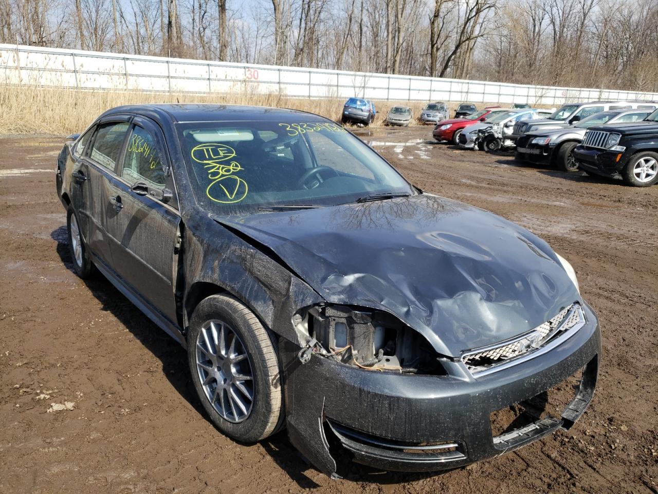 Photo 1 from auction – 2012 CHEVROLET IMPALA LT with VIN 2G1WB5E3XC1208649