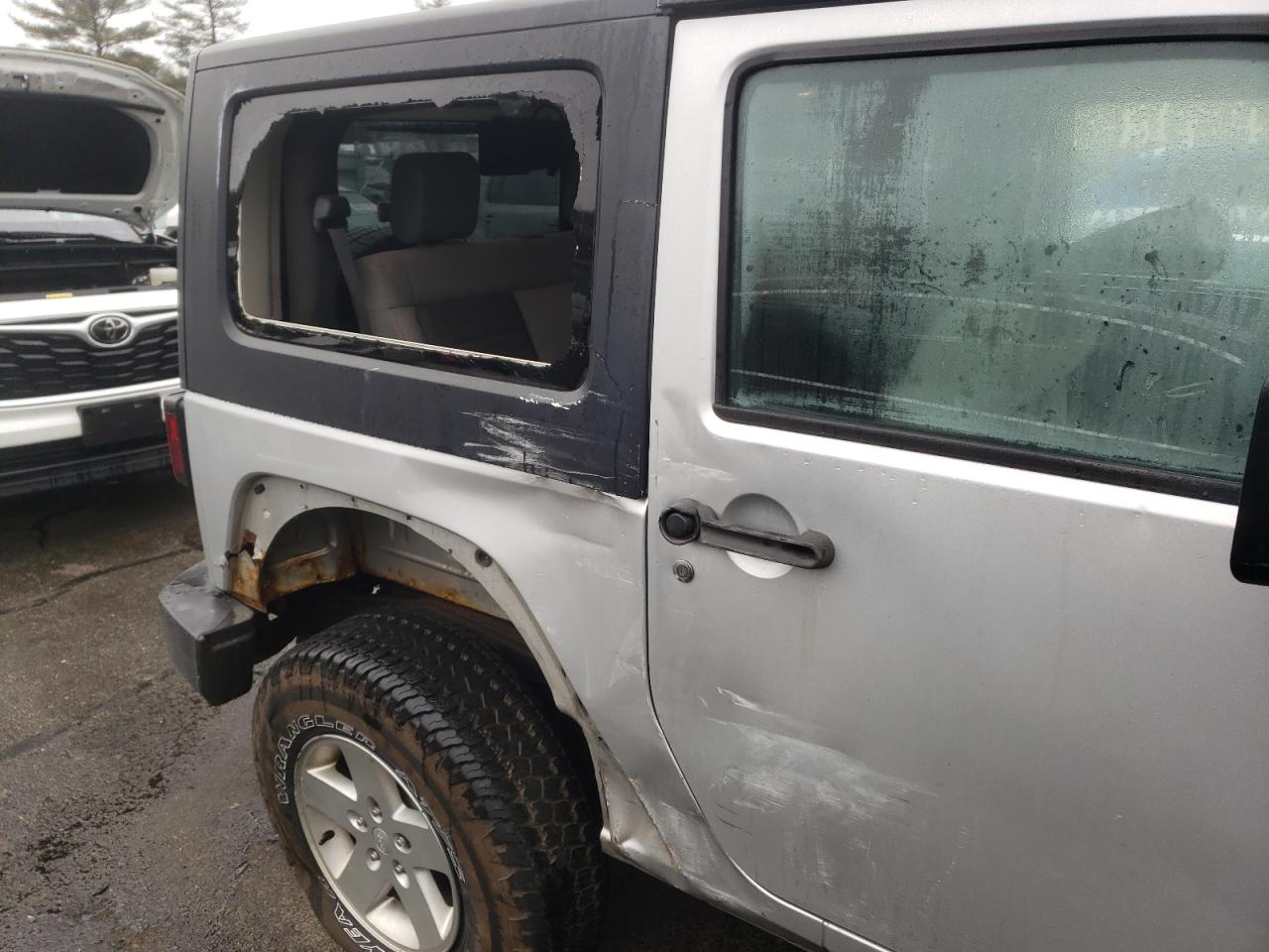 Photo 9 from auction – 2010 JEEP WRANGLER S with VIN 1J4AA2D10AL113134