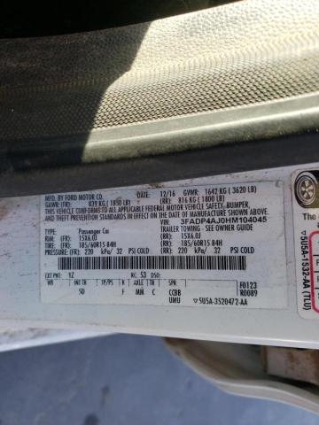 Photo 10 from auction – 2017 FORD FIESTA S with VIN 3FADP4AJ0HM104045