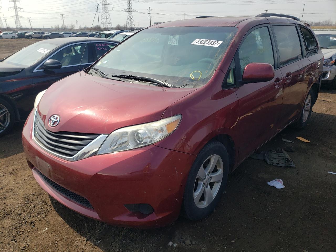 Photo 2 from auction – 2011 TOYOTA SIENNA LE with VIN 5TDKK3DC8BS080057