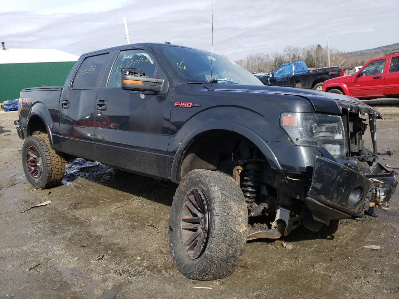 FORD F150 SUPER 2013 with VIN 1FTFW1ET1DFA77027 - Photo from auction