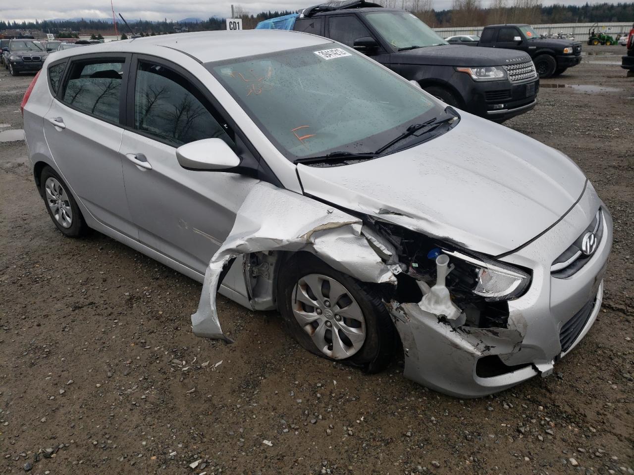 HYUNDAI ACCENT SE 2016 with VIN KMHCT5AE8GU281135 - Photo from auction