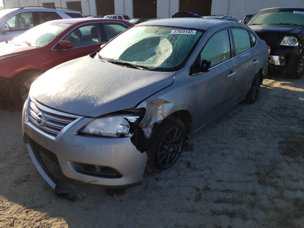 Photo 2 from auction – 2014 NISSAN SENTRA S with VIN 3N1AB7AP0EY219513
