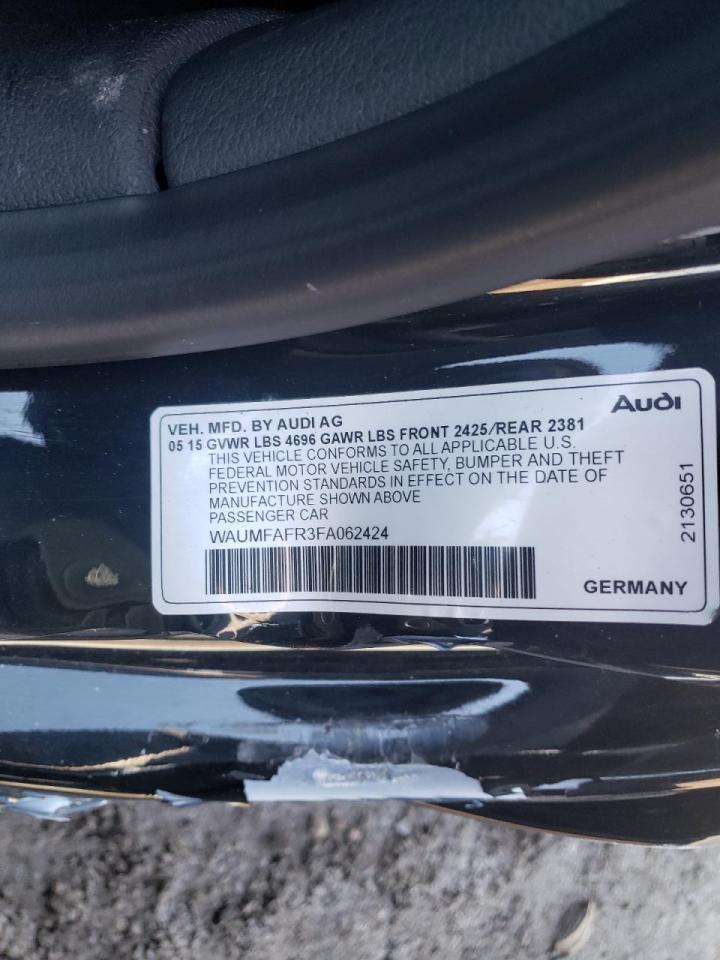 Zdjęcie 10 z aukcji – 2015 AUDI A5 PREMIUM z VIN WAUMFAFR3FA062424