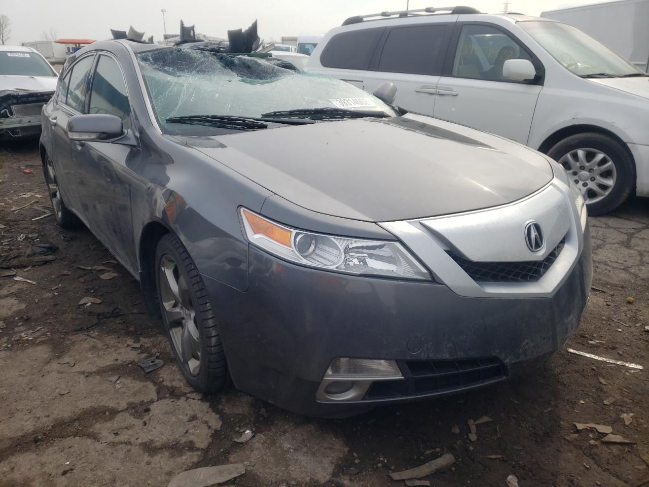 ACURA TL 2010 with VIN 19UUA9F5XAA008125 - Photo from auction
