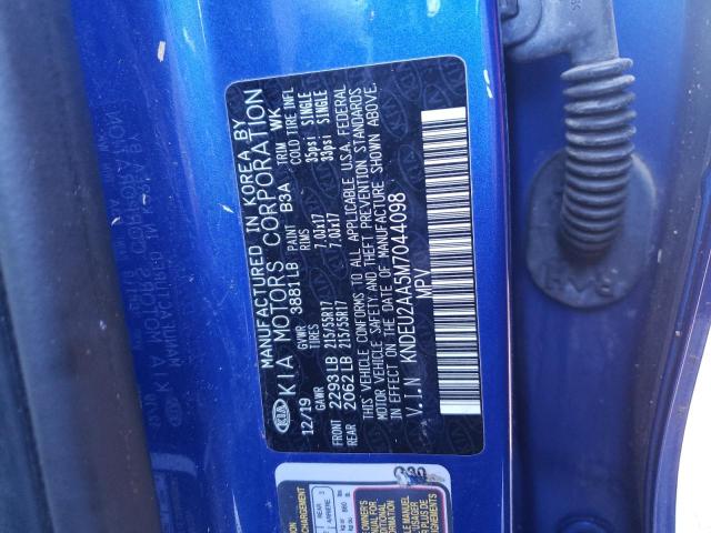 Photo 10 from auction – 2021 KIA SELTOS S with VIN KNDEU2AA5M7044098