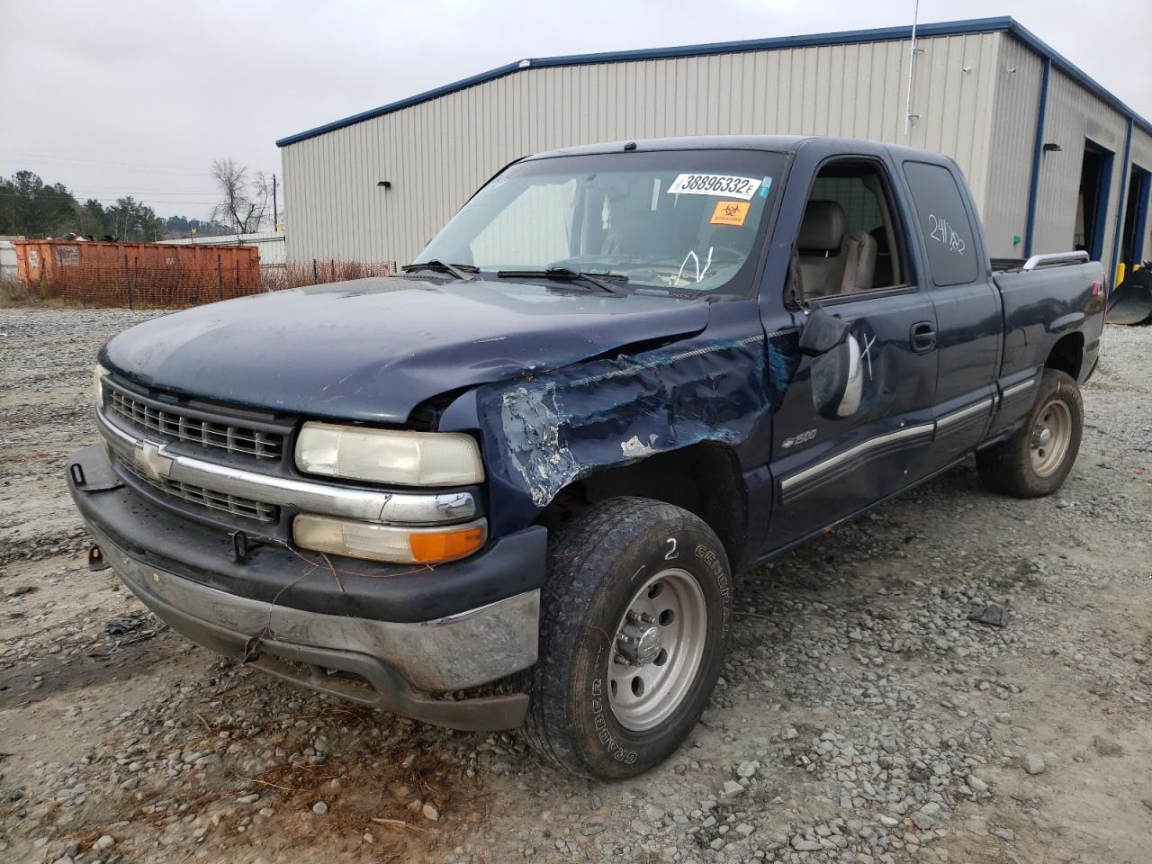 Photo 10 from auction – 2000 CHEVROLET SILVERADO with VIN 1GCEK19T8YE377547